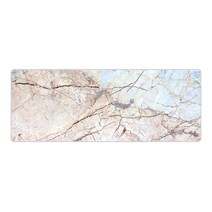 DM 알럽컴 마블 쉐입 장패드 80 x 30 cm, 투톤, 1개