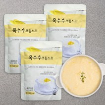 사랑과정성 옥수수크림스프, 200g, 3개