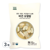 베지푸드 비건 오뎅탕, 230g, 3개