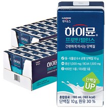 일동후디스 하이뮨 산양유 마시는 단백질 프로틴 음료, 190ml, 48개