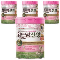 파스퇴르 위드맘 산양 100일 제왕 분유, 750g, 4개