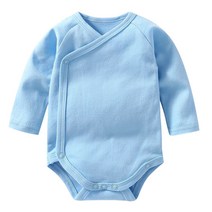 스타도어 신생아용 심플 풀스냅 배냇 긴팔 바디수트