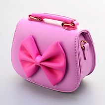 핸날 여아용 빅리본 숄더백