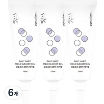 오늘습관 곰팡이 제거젤, 120g, 6개