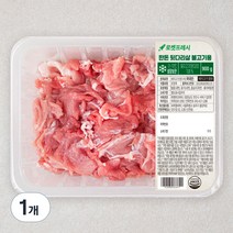 한돈 뒷다리살 불고기용 (냉장), 900g, 1개