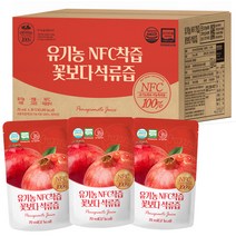 유기농마루 NFC 착즙 꽃보다 석류즙, 70ml, 60개