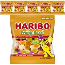 하리보 프루티부시 젤리, 100g, 6개