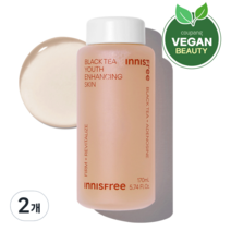 이니스프리 블랙티 유스 인핸싱 스킨, 170ml, 2개