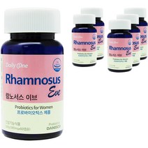 데일리원 람노서스 이브 유산균, 33.6g, 6개