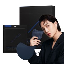 참존 톤업핏 블랙라벨 마스크 중형, 25개입, 1개, 데님네이비