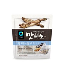청정원 황태로 맛을 낸 만능육수 티백, 64g, 1개