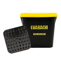 차바치 더퍼스트 세차 버킷 + 더스트가드, 블랙, 12L