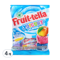 츄파춥스 후르트텔라 캔디 봉지 C1164, 100g, 4개
