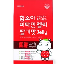 함소아 비타민젤리 딸기맛, 250g, 1개
