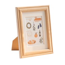 포테가르 단풍나무 프레임 탁상 액자, 나무