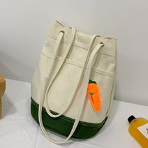 에디에퀸 당근 에코백 캐주얼 가방