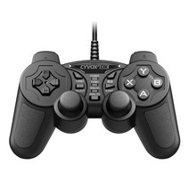 조이트론 싸이복스DX PC 게임패드 블랙, 1개