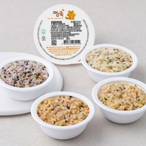 짱죽 완료기 아기밥(13~14개월부터) B세트, (김모듬야채밥 + 한우잡채밥 + 흰살생선버섯밥 + 닭안심잡채밥) x 180g, 1세트