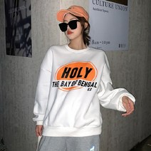루나걸 홀리베이 기모 맨투맨