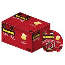 쓰리엠 스카치 초강력 다용도 테이프 SH1820D 2p + 18mm x 20m SH1820R 4p 세트, 1세트, 투명