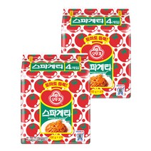 오뚜기 스파게티 4p, 600g, 2개