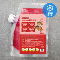 수달이네과일가게 자연담은 수제과일청 딸기 500g (냉동), 1개