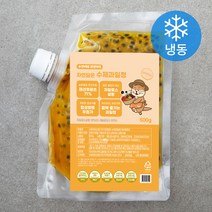 수달이네과일가게 자연담은 수제과일청 패션후르츠 500g (냉동), 1개