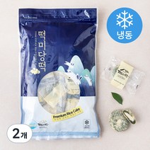 떡미당 카스테라 쑥개떡 백앙금 (냉동), 1kg, 2개