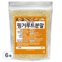 생생드림 핑거루트 분말, 6개, 500g