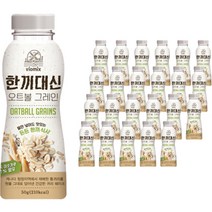 바이오믹스 한끼대신 오트볼 그레인 쉐이크 미숫가루, 24개, 50g