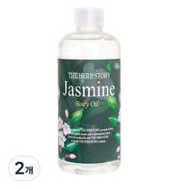 더허브스토리 바디오일 자스민, 300ml, 2개