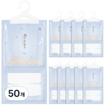 살림백서 옷장 제습백서 옷걸이형 제습제 본품, 150g, 50개