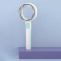 딩동펫 반려동물 싸이클 브러쉬 20 x 8 cm, 민트, 1개