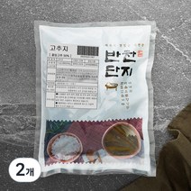 반찬단지 고추지, 1kg, 2개