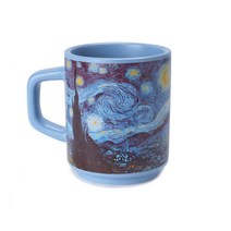 클라보 빈센트 반 고흐 마카롱 아트머그 300ml, 별이 빛나는 밤(삼나무), 1개