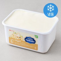 롯데제과 본젤라또 바닐라 아이스크림 (냉동), 5L, 1개