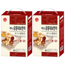 우리차 허니 궁중 대보한차, 17g, 80개