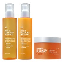 비바스 바이옴 콜라겐부스팅 탄력스킨 200ml + 로션 200ml + 크림 100ml 세트, 1세트