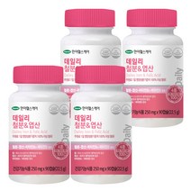 한미헬스케어 데일리 철분 & 엽산, 250mg, 4개입