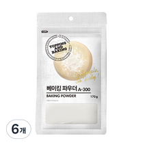 큐원 베이킹 파우더, 170g, 6개