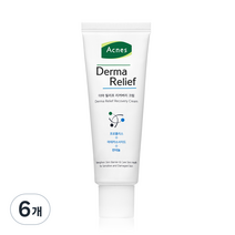 아크네스 더마릴리프 리커버리 크림, 40ml, 6개
