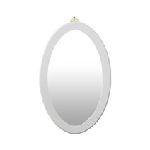 골든벨 p모던 타원형 벽거울, 화이트