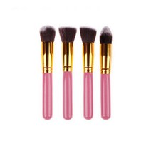 페이스 4종 브러쉬 세트, 핑크골드