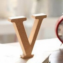 아리코 나무장식 V 3입, 우드, 1개