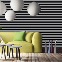 해피스 스트라이프 실크벽지 블랙2, 244