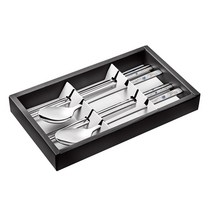 테이블아트 은초롱 수저 부부세트, 4p (스푼 2p, 젓가락 2p), 1개