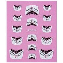 노랜드 XF 네일 스티커 프렌츠 마크, XF814, 10개입