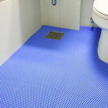 코지 미끄럼방지매트 120 x 65 cm, 블루, 1개