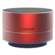 MOCAT SK 네트웍스 서비스 블루투스 스피커, SK-BTS300, 레드