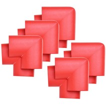 코코맘 고급형 코너보호대 10p, 빨강, 1세트